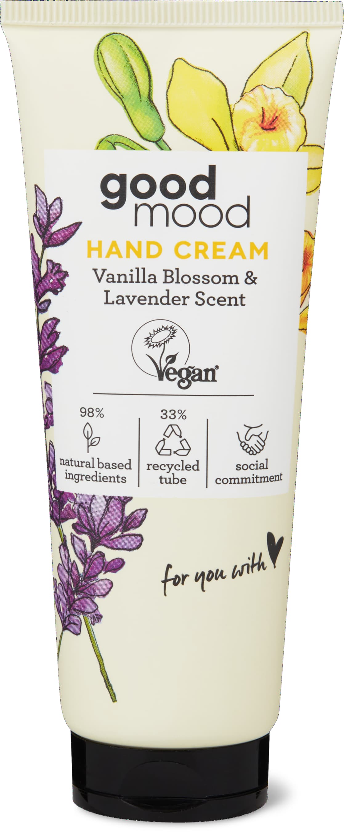 Crème pour les mains Vanilla Blossom & Lavender , végétalien